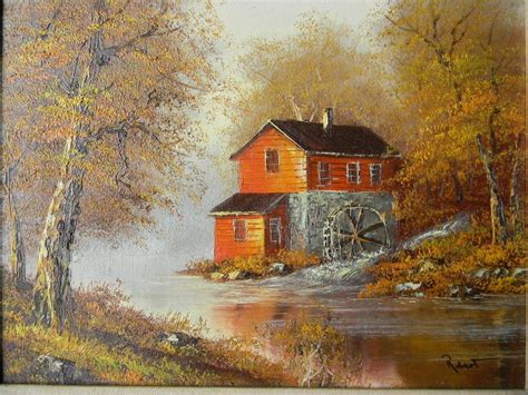 Robert Oil Painting On Canvas Landscape Scenery Paintings