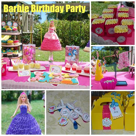 Barbie Birthday Party Supplies