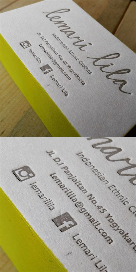 Premium cards printed on a variety of high quality paper types. Letterpress Business Cards - 26 New Examples | Design ...