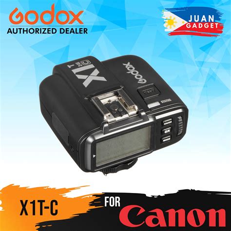 godox x1c x1t c 2 4g e ttl wireless flash speedlite single transmitter trigger tx for canon x1t