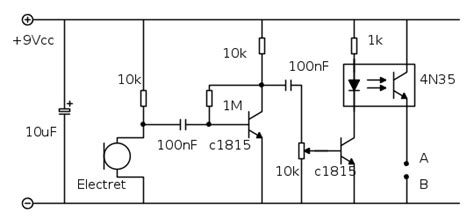 Audio frequency general purpose amplifier applications driver stage amplifier 2sc1815. Preamplificatore electret • Il Forum di ElectroYou