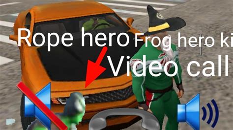 Rope Hero Rope Frog Ninja Hero Ki Video Call Youtube