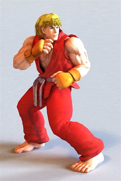 Guy Final Fight Street Fighter 3d Model 3ds Max Files Free Download