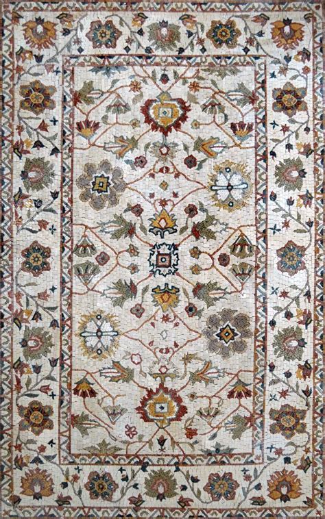 Find & download free graphic resources for floral pattern. Floral Pattern Mosaic Rug in 2020 | Mosaic, Mosaic tiles, Rugs