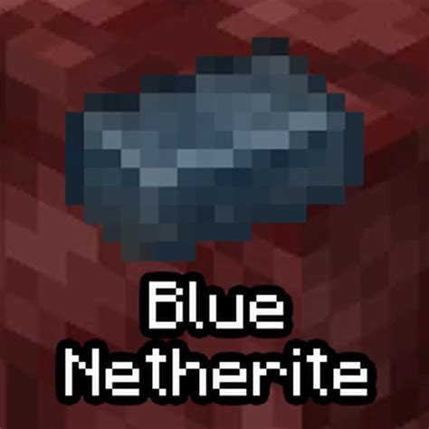 Blue Netherite Minecraft Texture Pack