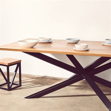 Their modern design and slim profile focus attention on the table that they support and don't take away precious foot space under the table.‎ Bespoke Dining Tables | Melbourne | Australian Hairpin ...