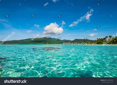 Tahaa Raiatea French Polynesia Lagoon Overwater Stock Photo 1060790705