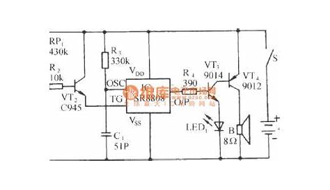 electronic gas lighter circuit diagram