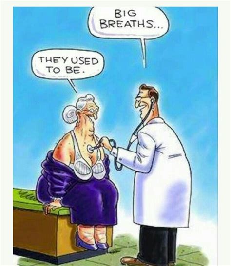 Old Lady Doctor Funny Cartoon Old People Super Funny Quotes Funny