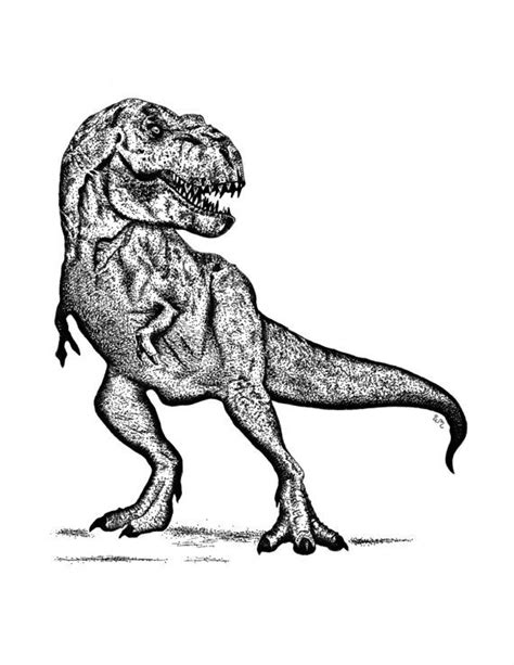 Dinosaur T Rex Drawing Free Download On Clipartmag