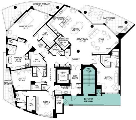 Luxury Penthouses For Sale In Tampa Bay Florida At The Virage Bayshore