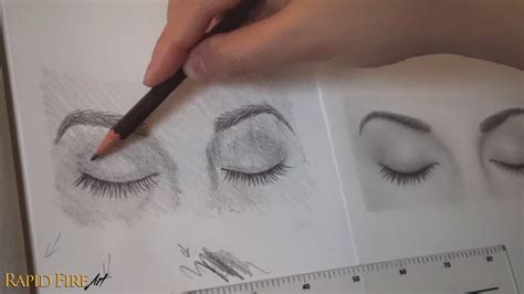 How To Draw Closed Eyes Beginner Friendly YouTube