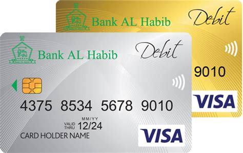 Get a visa debit card or virtual debit and safely pay for things from your bank account. Bank AL Habib › Ways to Bank