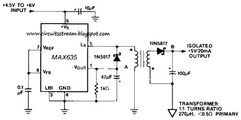 Simple Isolated Converter Circuit Diagram