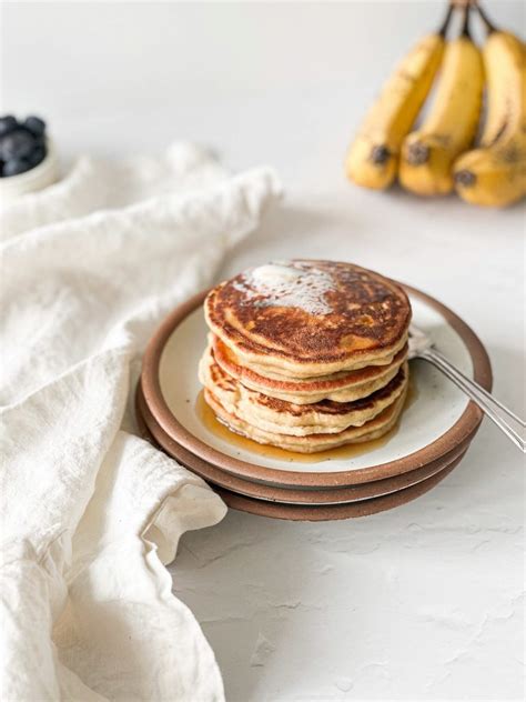 3 Ingredient Banana Oat Pancakes A Nourishing Plate