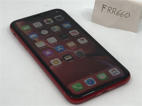 Apple Iphone Xr Verizon Red 64gb A1984 Lrtn05777 Swappa
