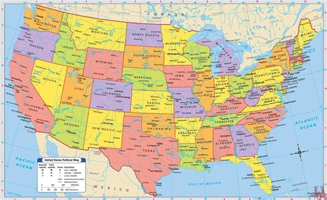 Map Of Usa And Major Cities Map Of Eastern Europe