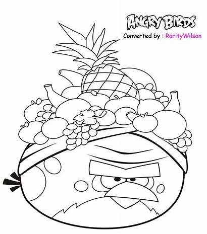 Angry Birds Coloring Pages Rio Printable Bird