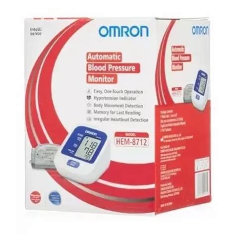 Omron Battery Hem 8712 Automatic Blood Pressure Monitor At Rs 1800 In