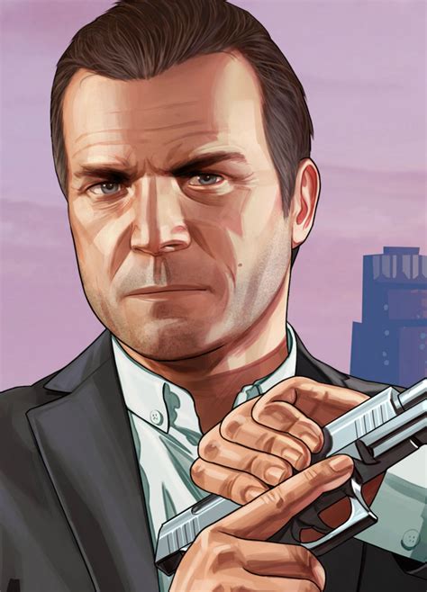 Michael De Santa Gta V Grand Theft Auto Series San Andreas Gta