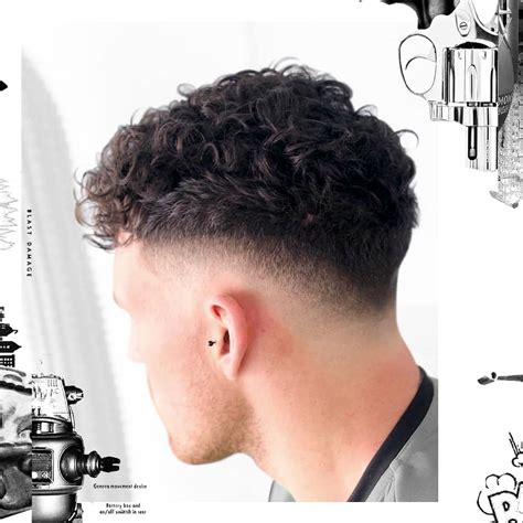 Textured Curls With Skin Fade Uppercut Deluxe Au