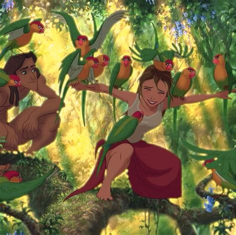 Tarzan And Jane Disney Wallpaper