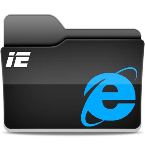 Internet Explorer Pasta Ícones Files E Folders