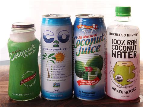 It also has up to 5 times less sugar than the commercially available concoctions marketed as invigorating. One Brand of Coconut Water Destroys All Others | Serious Eats