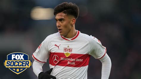 Nicolás gonzález, 23, from argentina vfb stuttgart, since 2018 left winger market value: VfB Stuttgart's Nicolas Gonzalez: Bundesliga Rookie of the ...