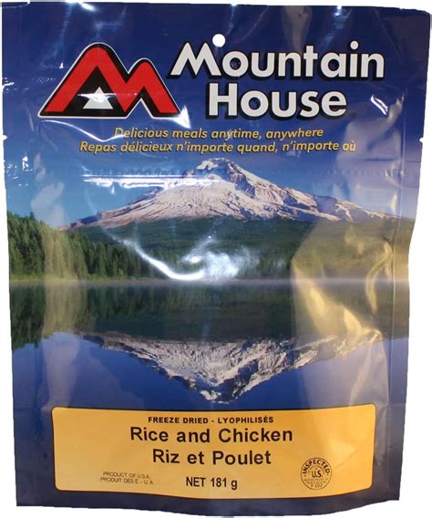Mountain House 53 105 Rice And Chicken Amazonca
