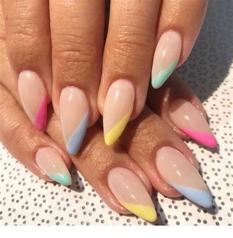 29 Colored French Tip Nails To Boost Your Manicure Belletag