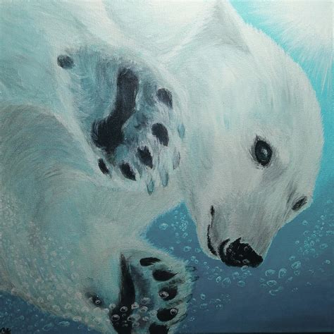 Polarbear Painting By Svetlana Misyura Fine Art America