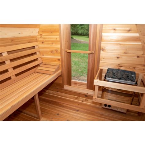 Dundalk Leisure Craft Clear Cedar Mini Pod Sauna
