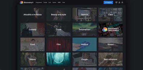 Recentemente, hai scoperto che attivando un abbonamento discovery+ è possibile accedere anche a contenuti e canali. I MIGLIORI SITI DI FILM STREAMING GRATIS ITALIANO