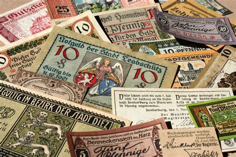 Filegerman Banknotes In 1917 1919 The Town Money Wikimedia Commons