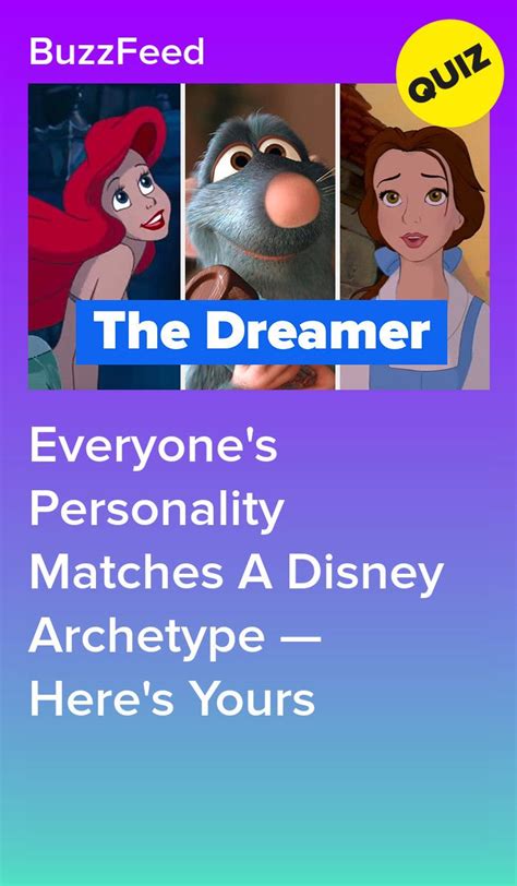There Are 5 Types Of Disney Characters — Which One Are You Fun
