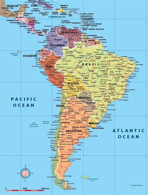 Mapa De America Del Sur Sudamerica Mapa Da America Do Flickr Images