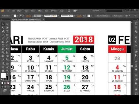 Kalender jawa 2018 sudah, kalender indonesia juga sudah, nah terakhirnya adalah kalender hijriyah. Tanggalan Kalender 2018 Hijriyah dan Jawa Lengkap ...