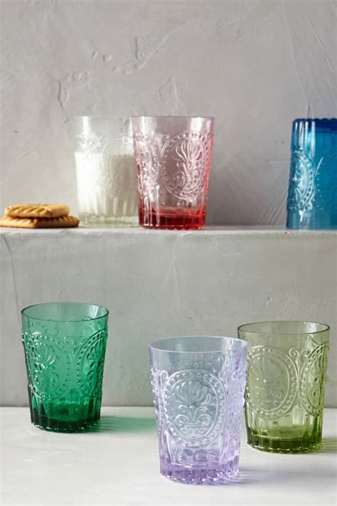 10 Beautiful Colored Glass Cups And Drinkware Apartment Therapy