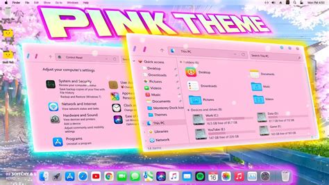 How To Make Windows 11 Look Like Macos Cute Pink Theme Like Macos For