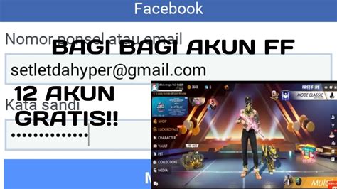 Cheat free fire banyak digunakan oleh para cheater. 12 akun free fire gratis njay!! #akunffgratis - YouTube