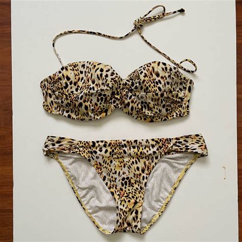 Victorias Secret Leopard Bikini Gem