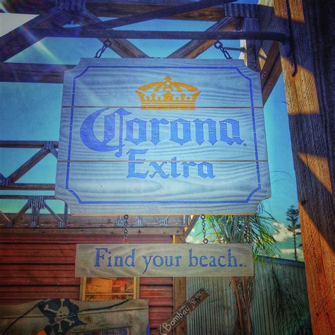 Corona Find Your Beach Photograph By Debra Martz Fine Art America