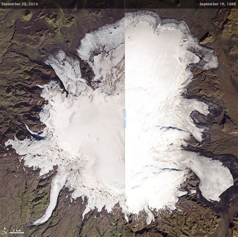 Mýrdalsjökull Ice Cap Icelands Katla Volcano Due A Big Eruption