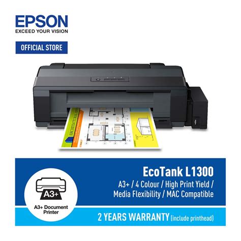Epson L1300 A3 Ink Tank Printer Shopee Malaysia