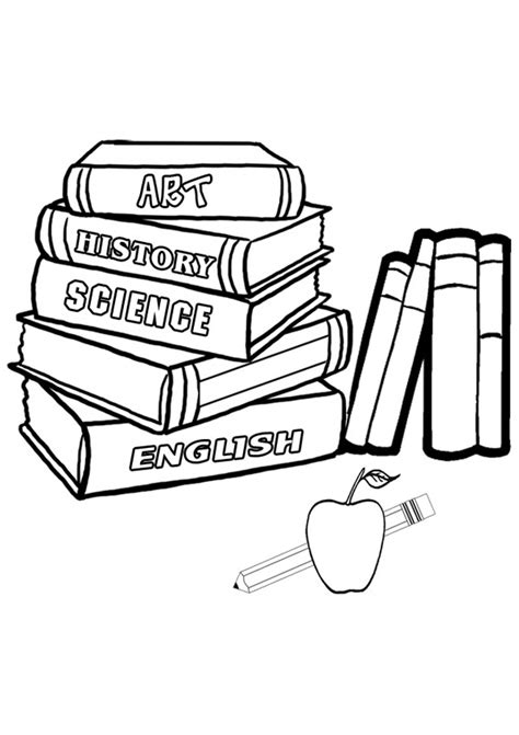 Coloring Pages Of Books