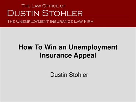 Dvla chiefs can hit motorists with steep fines if they have failed to pay correct amounts of car tax or to take out a car insurance policy. PPT - How To Win an Unemployment Insurance Appeal PowerPoint Presentation - ID:6022547