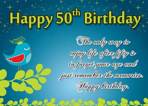 100 50th Birthday Wishes Inspirational Quotes Messages Meme