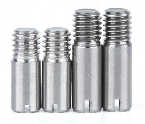 New Select Variations Ø3mm M3 X 05mm 304 Stainless Steel Threaded Dowel Pin Rod Ebay