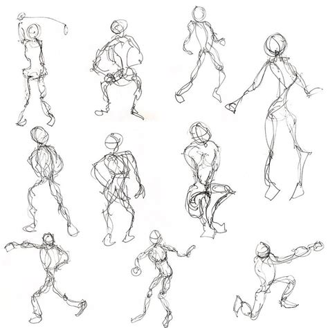 Basic Drawing 1 Examples Of Gesture Drawing From The Web